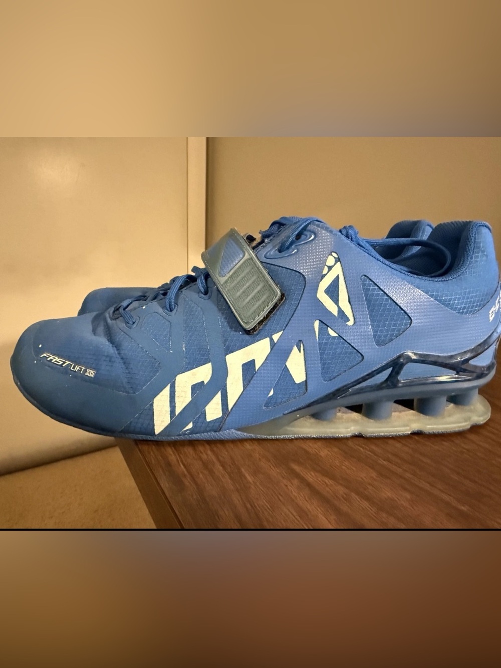 INOV8 FastLift 335 Weightlifting Shoes Blue Men's Size 12